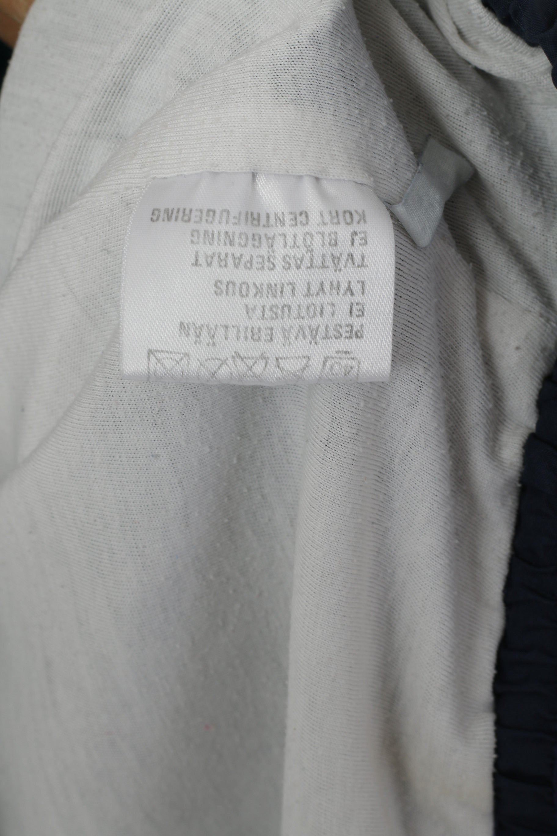 Umbro Giacca da uomo L Navy Activewear Top sportivo da allenamento vintage anni '90 con cerniera