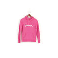 Puma Women S Sweatshirt Pink Cotton Hooded Sportswear Training Sport Top