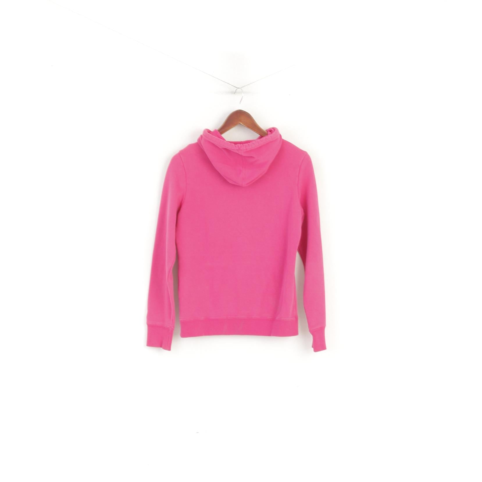 Felpa Puma da donna in cotone rosa con cappuccio sportivo da allenamento Top sportivo
