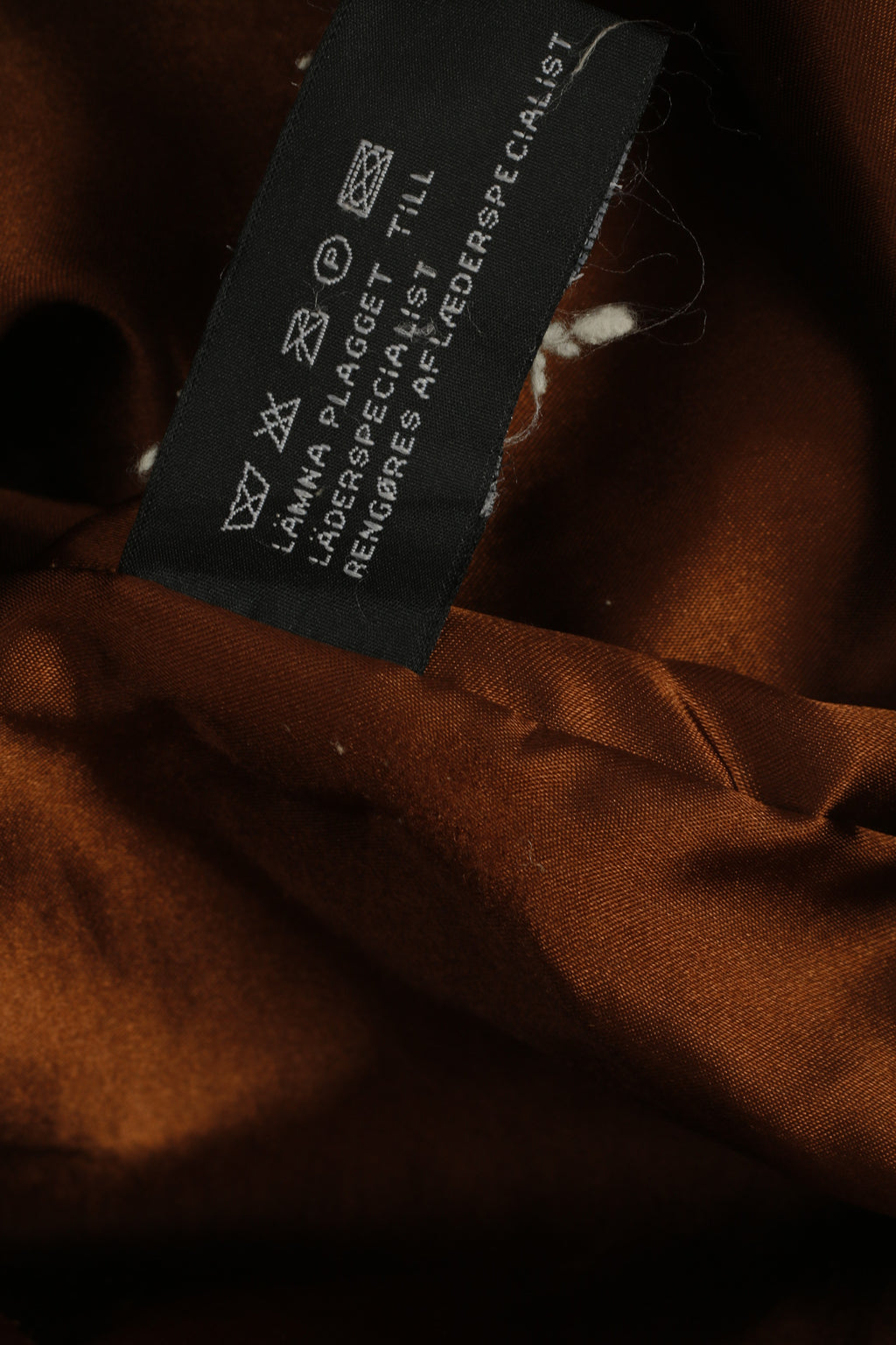 SIS by Sisters Femme L (M) Veste Marron Cuir Vintage Blazer Simple Boutonnage