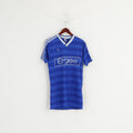 Maglia Adidas da uomo L (M) blu Ergee # 15 Maglia vintage realizzata nella Germania occidentale