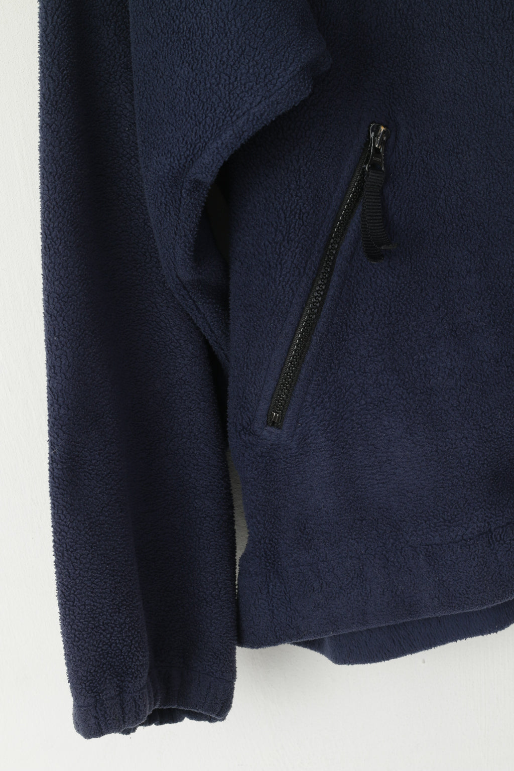 Top in pile da uomo Helly Hansen M NavyTop per abbigliamento sportivo da esterno con cerniera intera