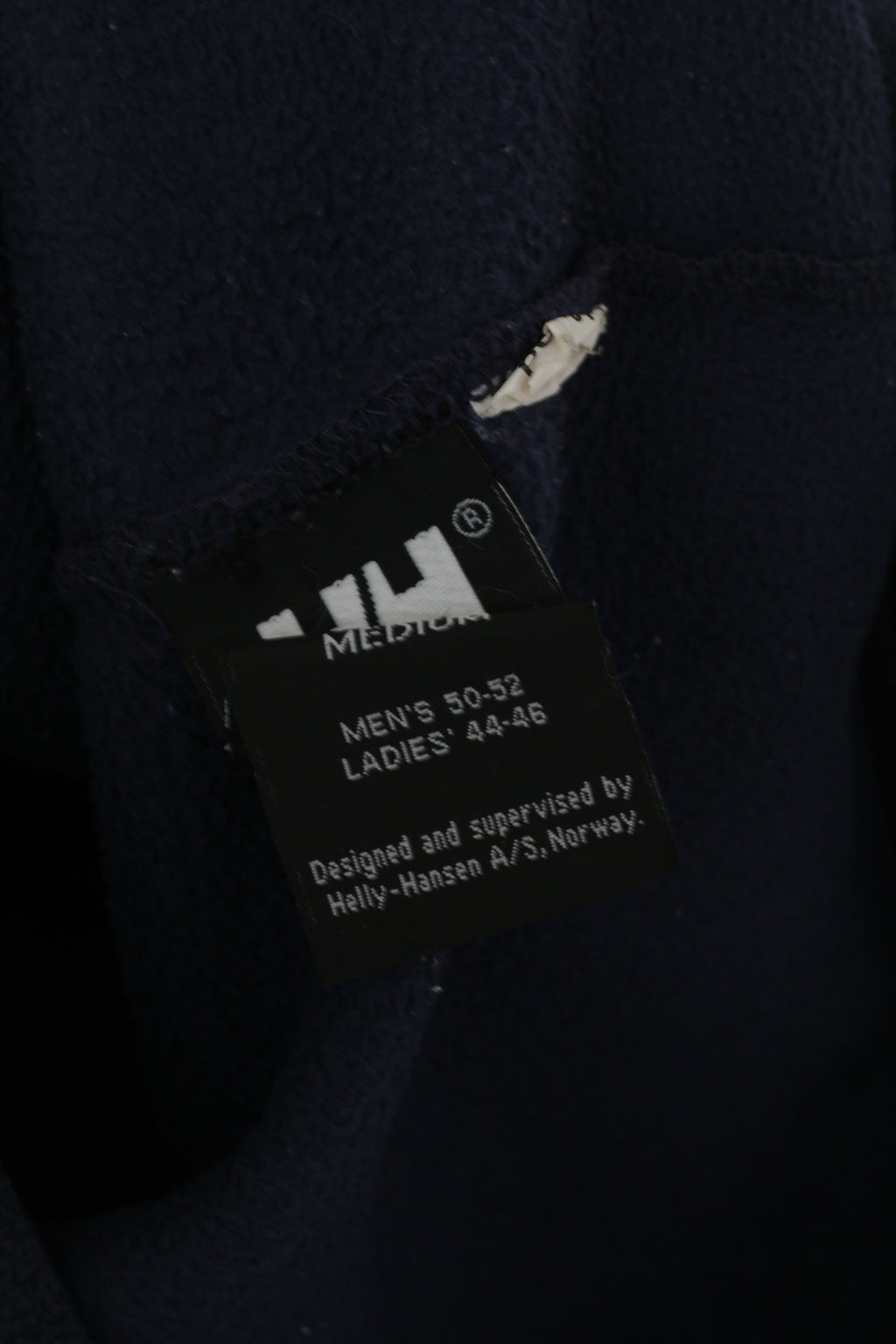 Top in pile da uomo Helly Hansen M NavyTop per abbigliamento sportivo da esterno con cerniera intera