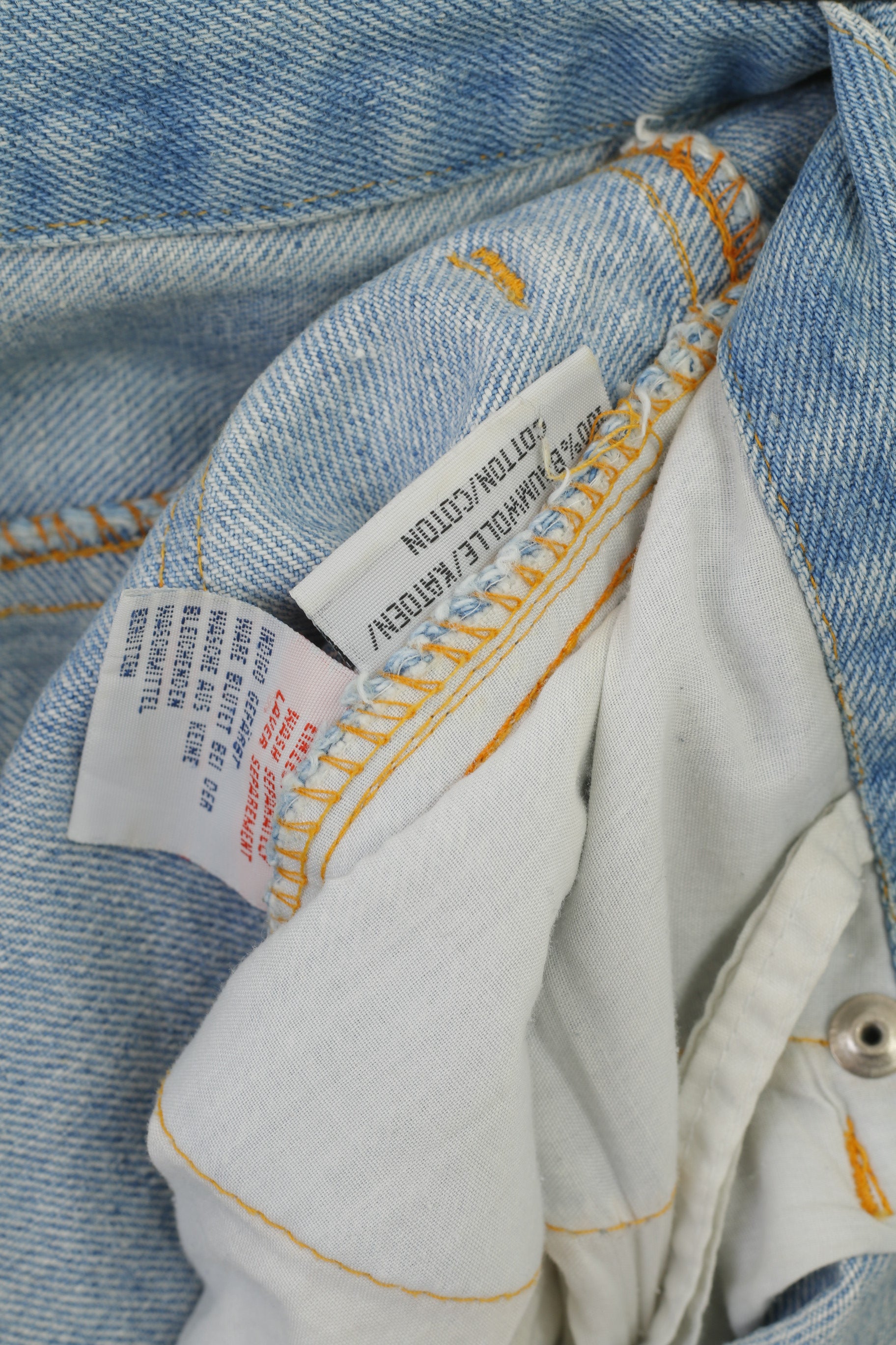 XEX New Style Women XL Denim Shorts Blue Vintage Jeans Cotton Pirates