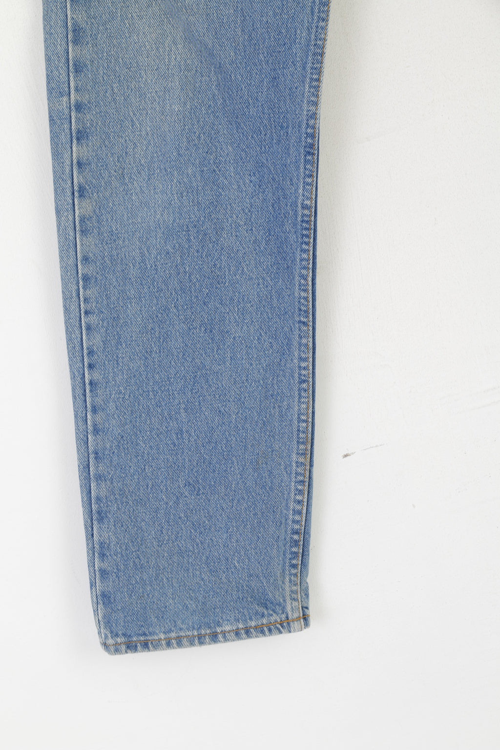 Levi's 615 Homme 31 Jeans Pantalon Bleu Coton Vintage Orange Tab Pantalon Classique