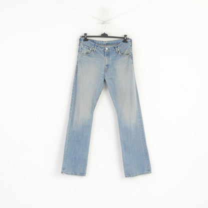 Levi Strauss & CO. Men 33 Jeans Trousers Blue Vintage Cotton Denim 507 Levi's Pants