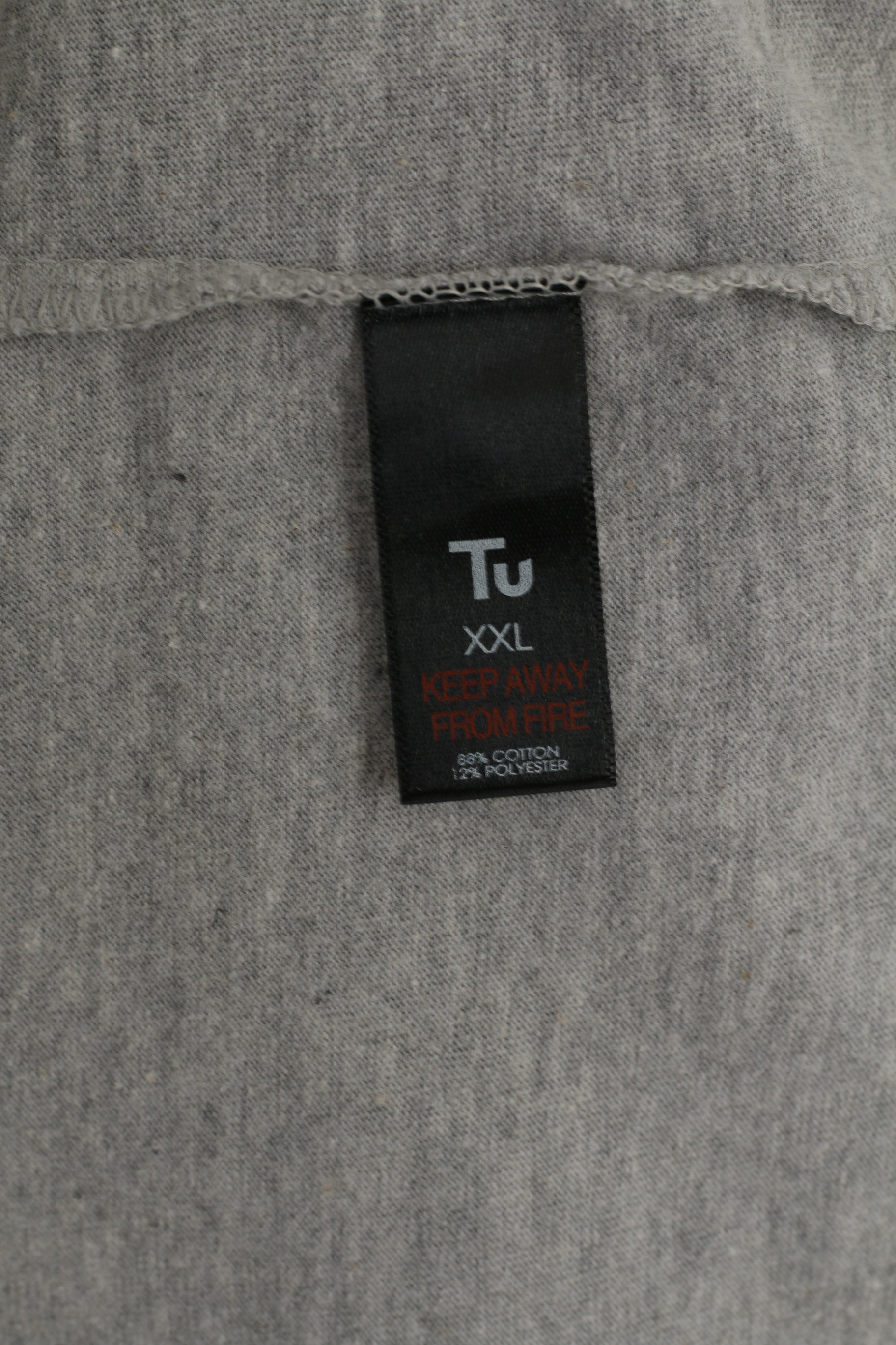 TU Star Wars Chemise XXL pour homme en coton gris graphique à manches courtes