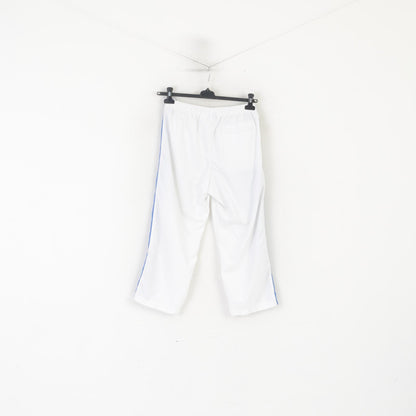 Nike Women 8-10 M Capri Pants White Sportswear Drawstring Waist Shorts