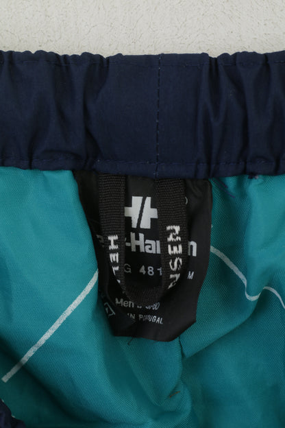 Helly Hansen Men XL 58-60 Trousers Navy Nylon Waterproof Performance Exercise Pants