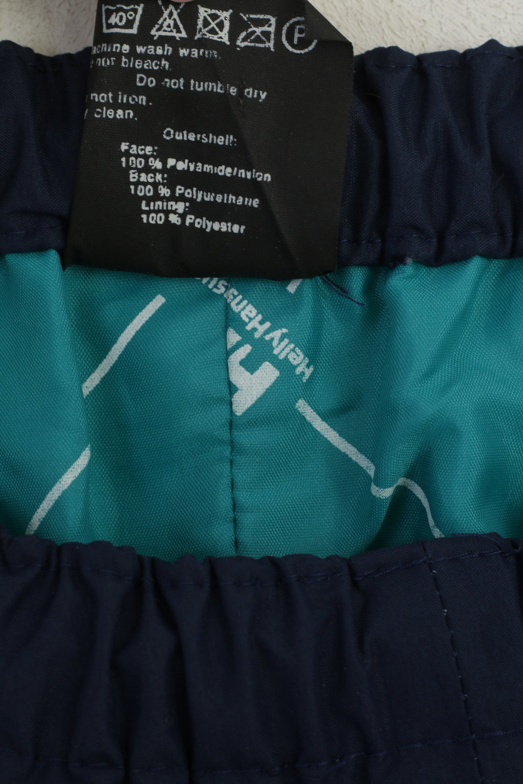 Helly Hansen Men XL 58-60 Trousers Navy Nylon Waterproof Performance Exercise Pants