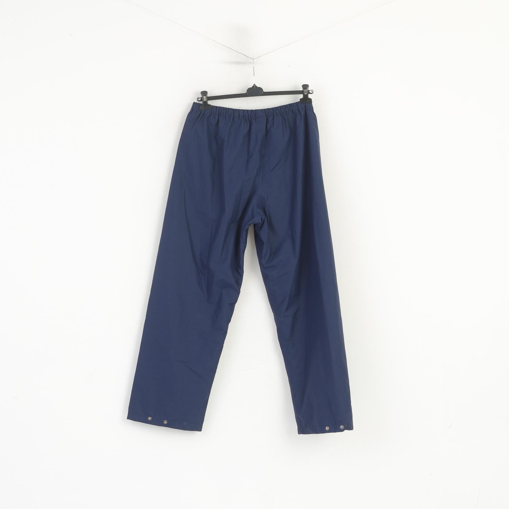 Helly Hansen Men XL 58-60 Trousers Navy Nylon Waterproof Performance Exercise Pants