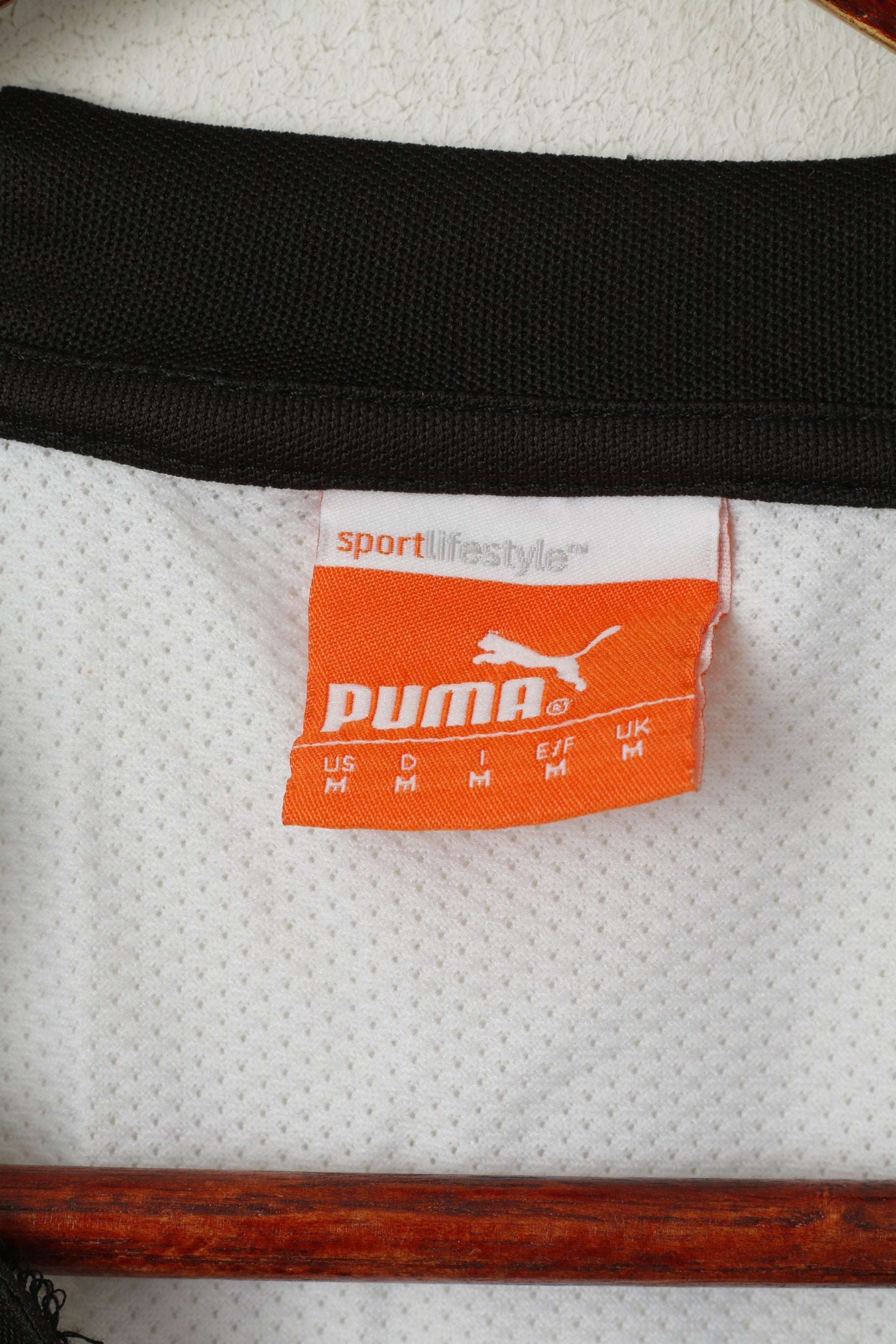 Maglia Puma Newcastle United da uomo M Maglia nera bianca a righe Football Club