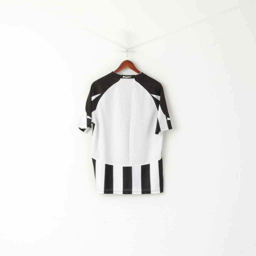 Maglia Puma Newcastle United da uomo M Maglia nera bianca a righe Football Club