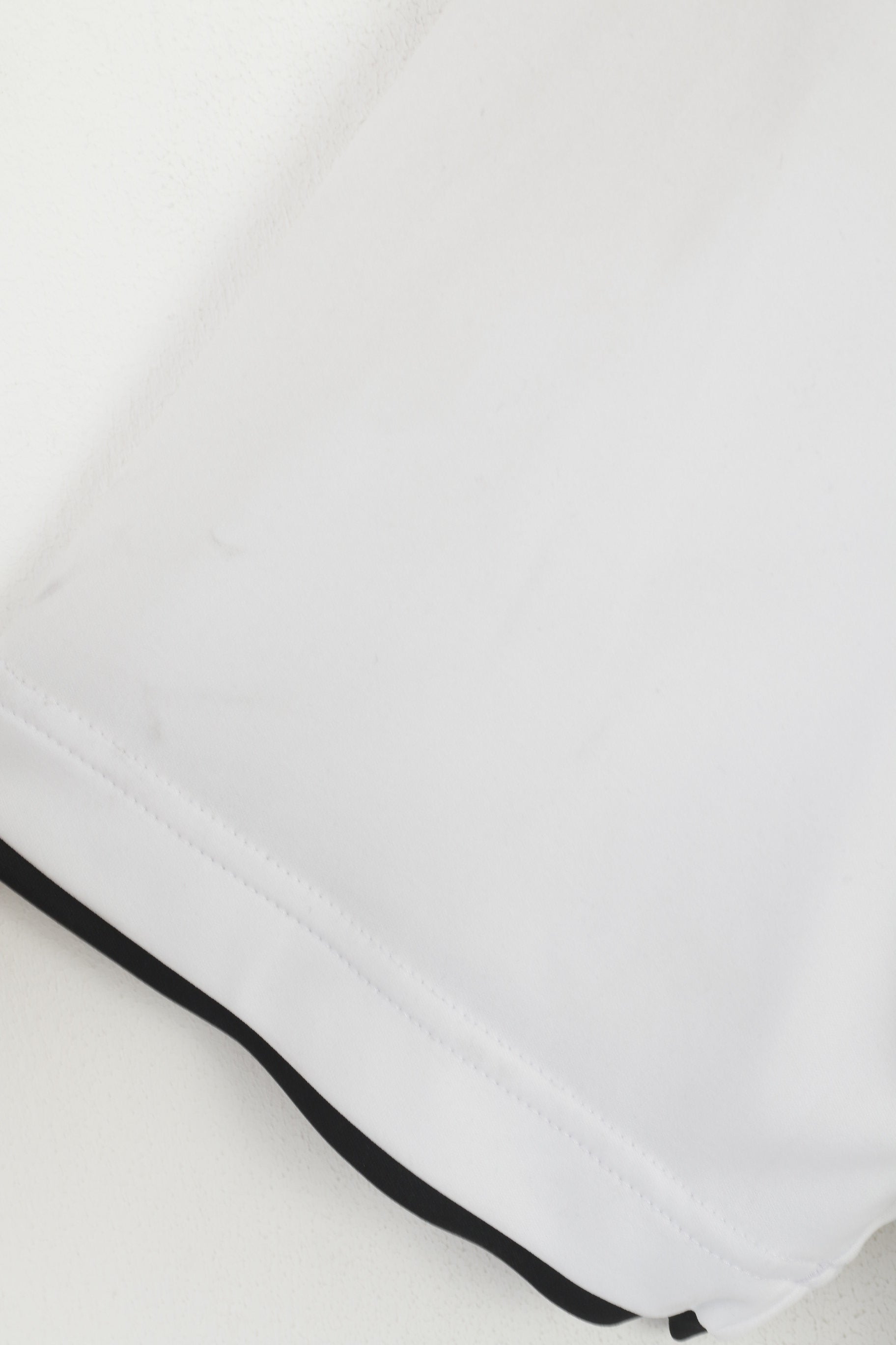 Adidas Hommes M Chemise Blanc Climalite Sport Maker Sportswear 3 Stripe Jersey Top