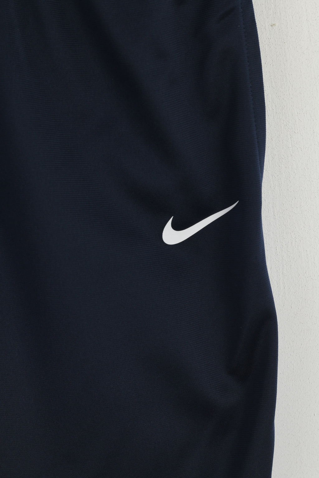 New Nike Youth 12-13 Age Sweatpants Navy Garcons Shiny Track Bottoms