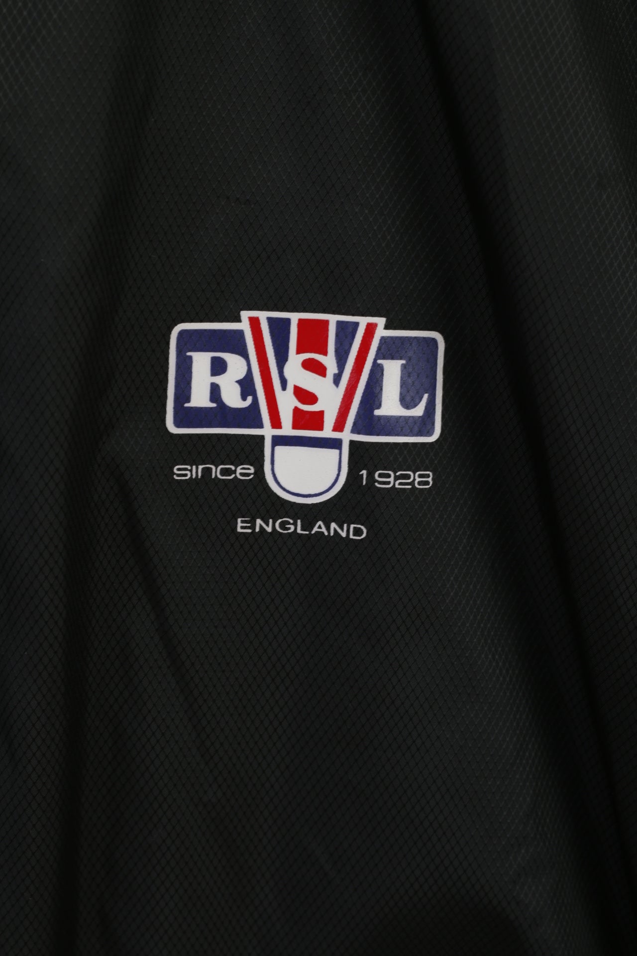 RSL Mens XL Jacket Black Lightweight Full Zipper Active Sportswear Top