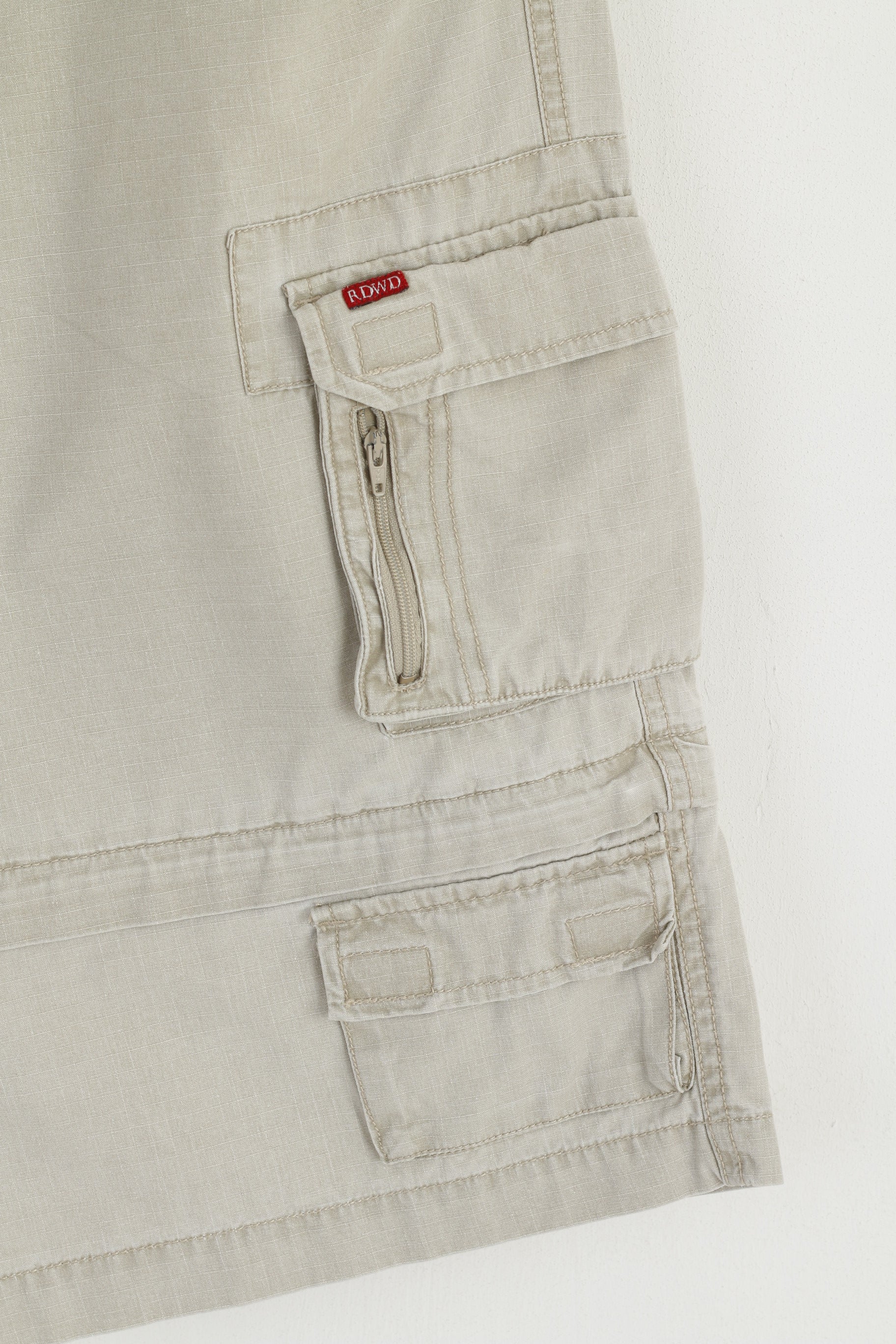 Redwood hommes 54 Shorts Beige coton tenue de ville Combat Cargo décontracté