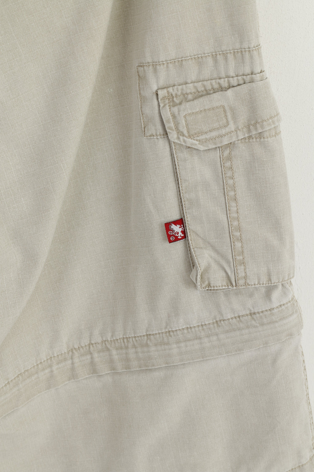 Redwood Uomo 54 Pantaloncini Beige Cotone Abbigliamento sportivo da esterno Combat Cargo Casual