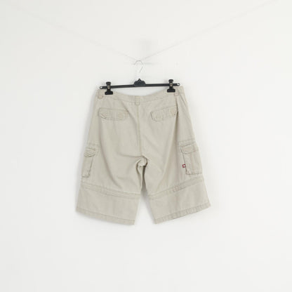 Redwood Men 54 Shorts Beige Cotton Outdoor Sportswear Combat Cargo Casual