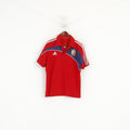 Adidas Hommes M Chemise Rouge Les Lions Afrique du Sud 2009 Rugby Jersey Sport Top