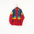 Sport Classic Men XL Jacket Red Vintage Nylon Waterproof Hooded American Concept Top
