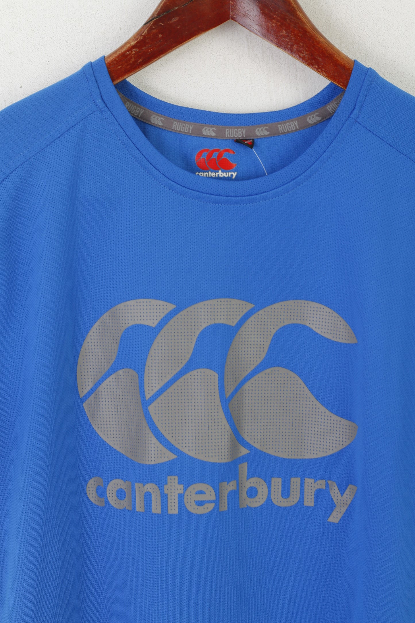 Canterbury Women S Shirt Blue Rugby Vapodri Jersey Sportswear Top