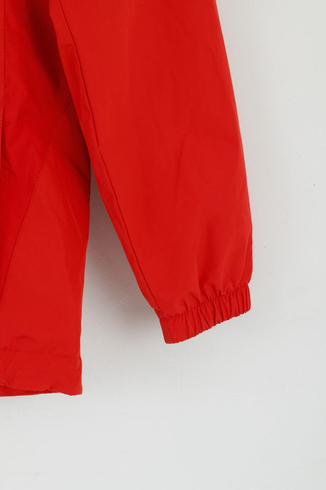 Warrior Boys MB 134 Jacket Red LFC Liverpool Football Hooded Zip Up Top