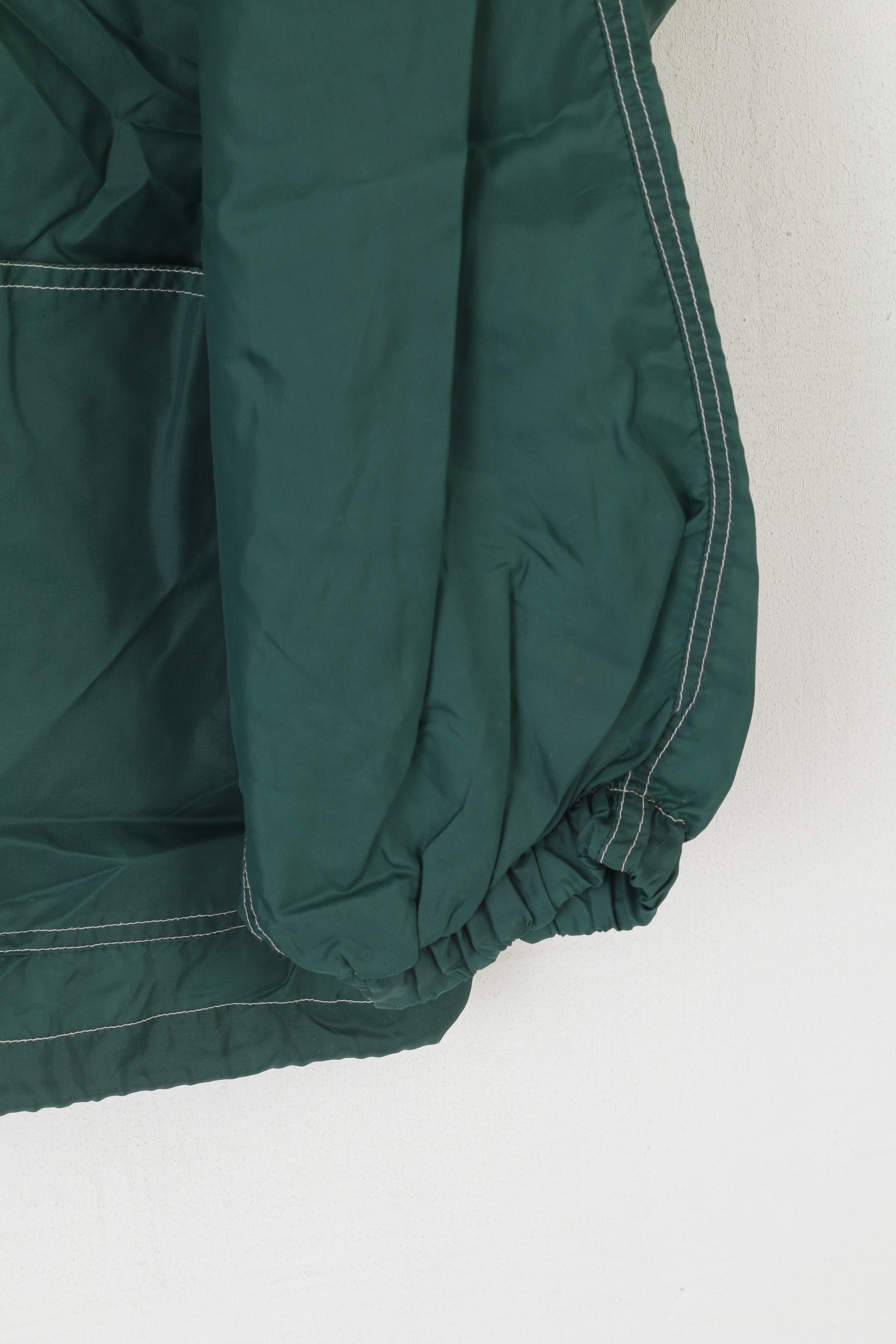 Pro Life Vienna Giacca da uomo M in nylon verde impermeabile vintage da baseball Diamond Star Top