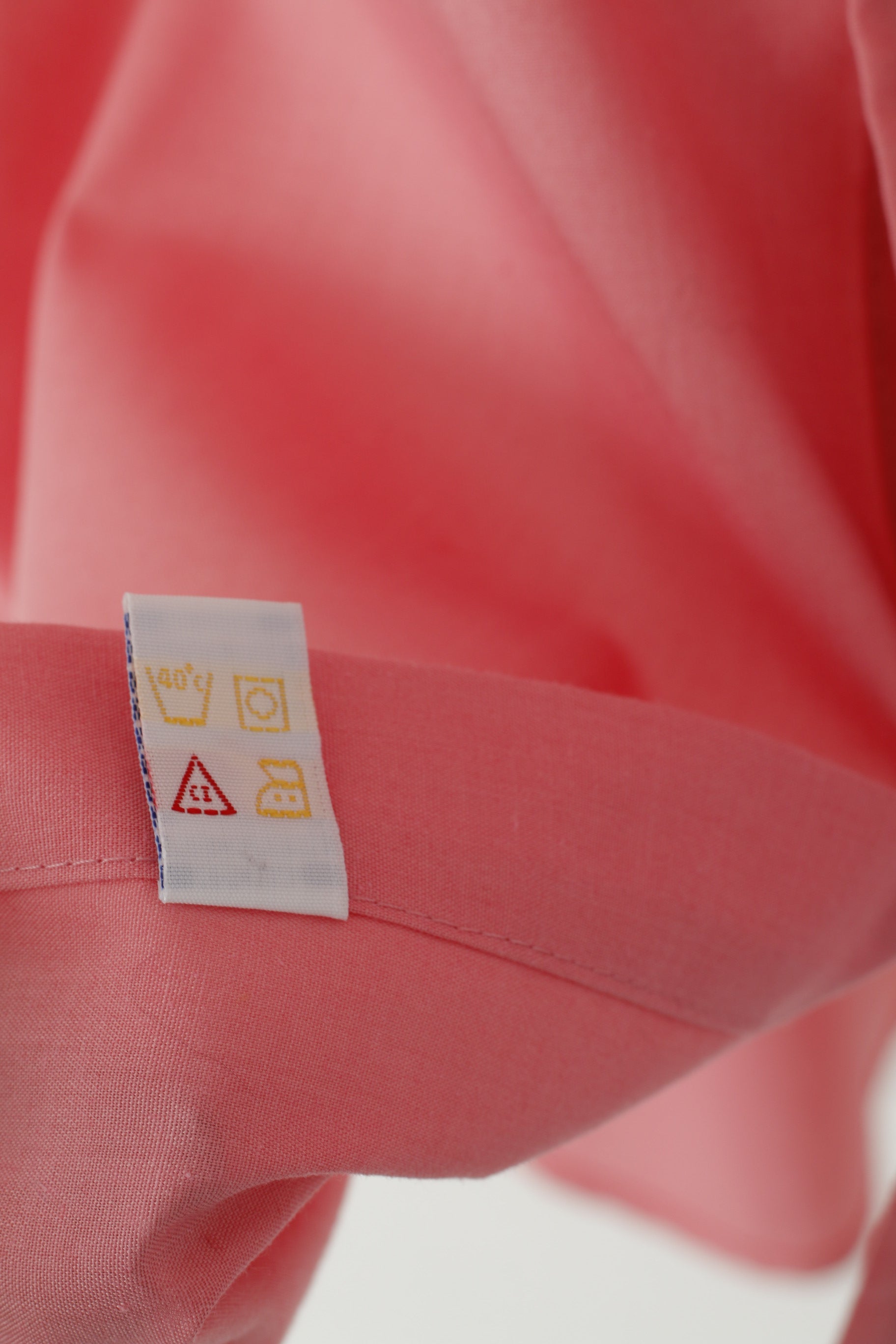 Polo By Ralph Lauren Men 16.5 XL Casual Shirt Pink Cotton Yarmouth Long Sleeve Top