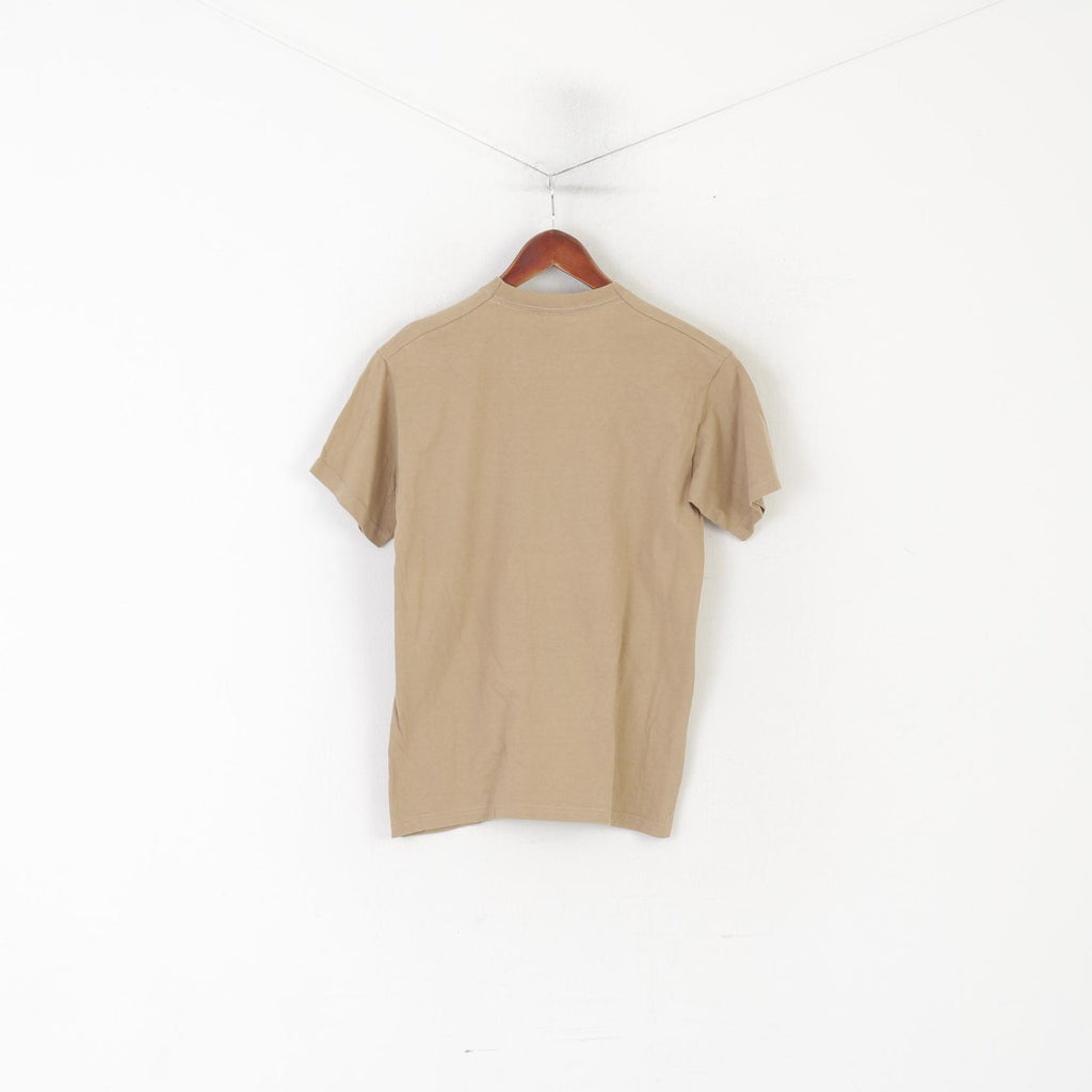 Fruit Of The Loom Men S Shirt Brown Cotton Doctor Who Series Movie Top