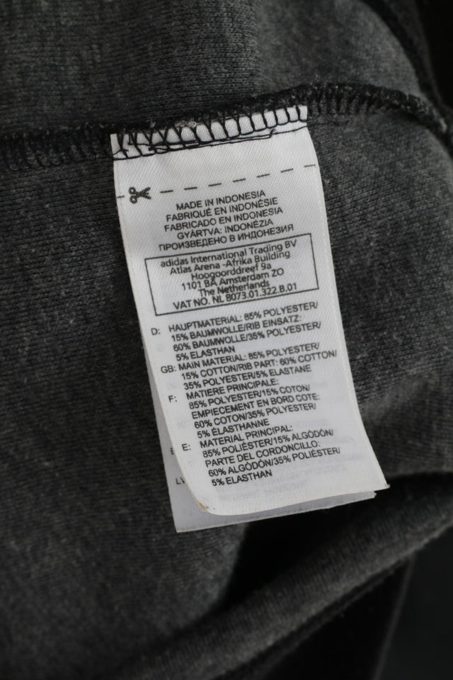 Felpa Reebok Classic da uomo M Felpa nera vintage lucida per abbigliamento sportivo