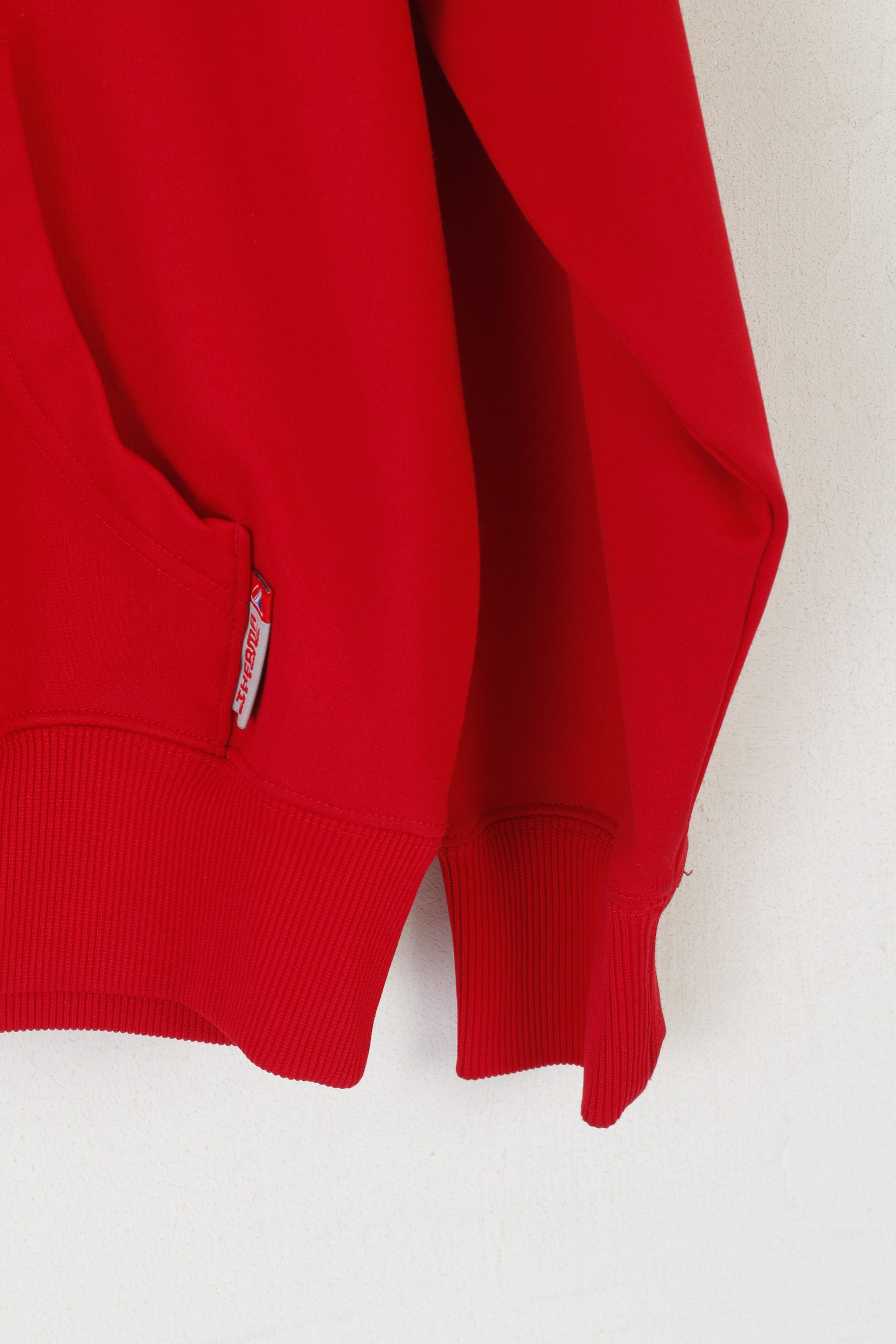 Majestic Boys L 10-14 Age Sweatshirt Rouge Philadelphie 2009 Play Off Sweat à capuche