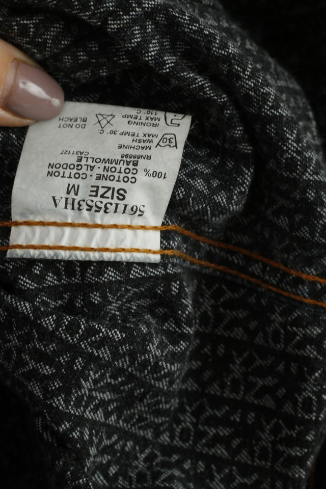 DKNY Jeans Donna M Giacca Jeans classico in cotone denim blu scuro