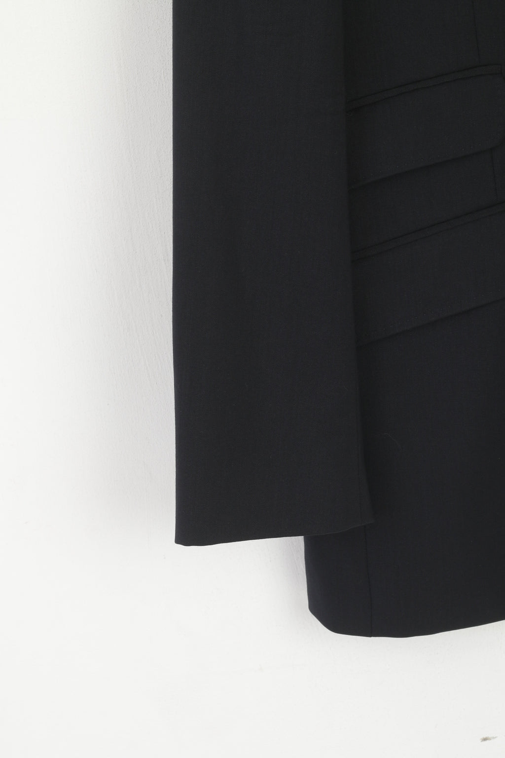 Ted Baker London Men 40 102 Blazer Navy Wool Single Breasted Shoulder Pads Jacket