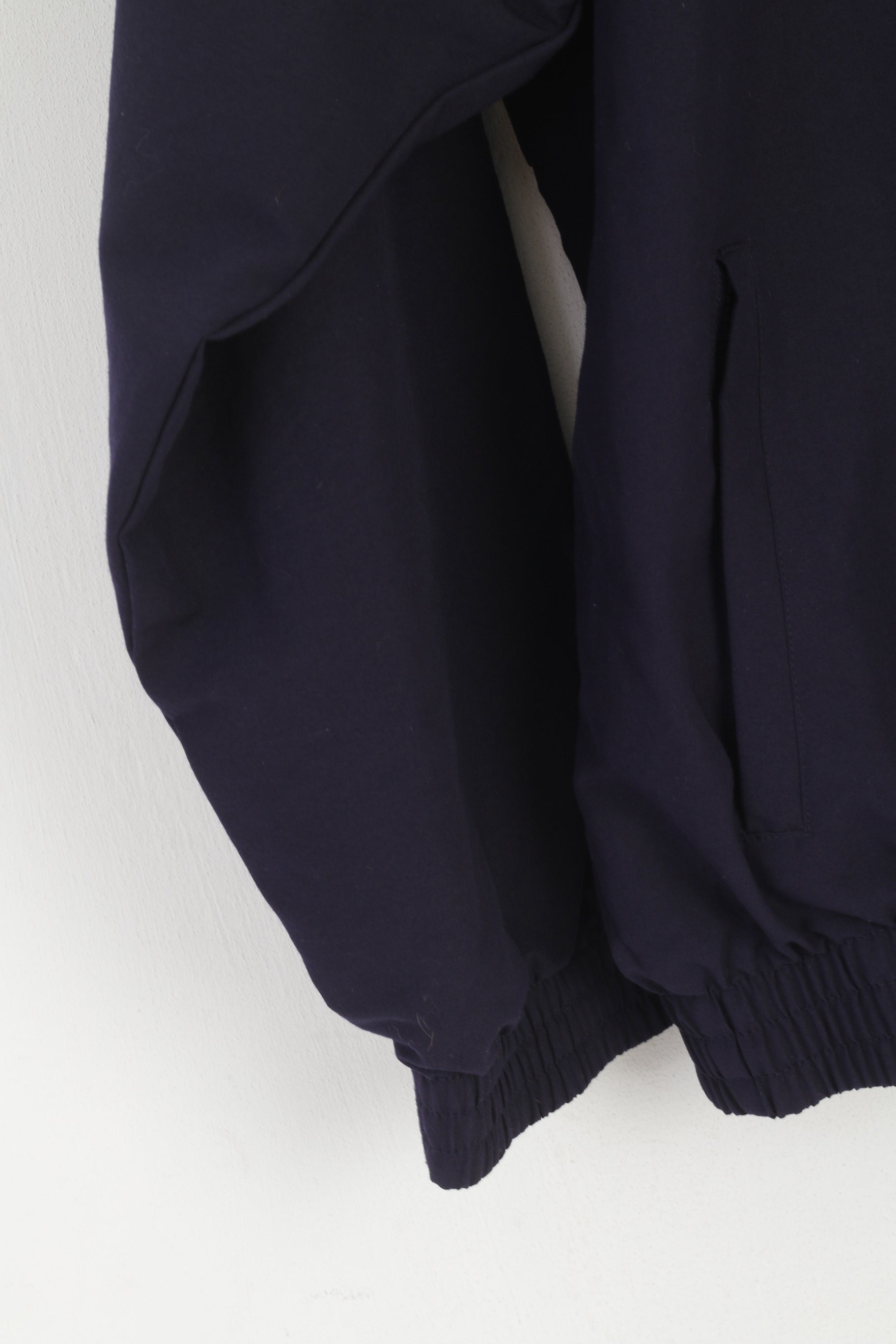 Diadora Men S Jacket Navy Bomber Vintrage Sportswear Zip Up Training Sport Track Top