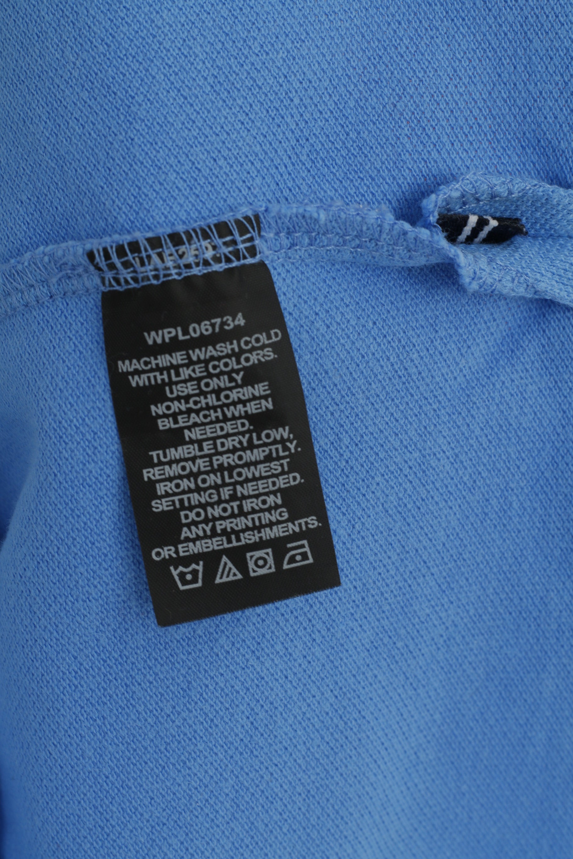 Nautica Polo pour jeunes de 18 à 20 ans en coton bleu haut de voile de classe mondiale