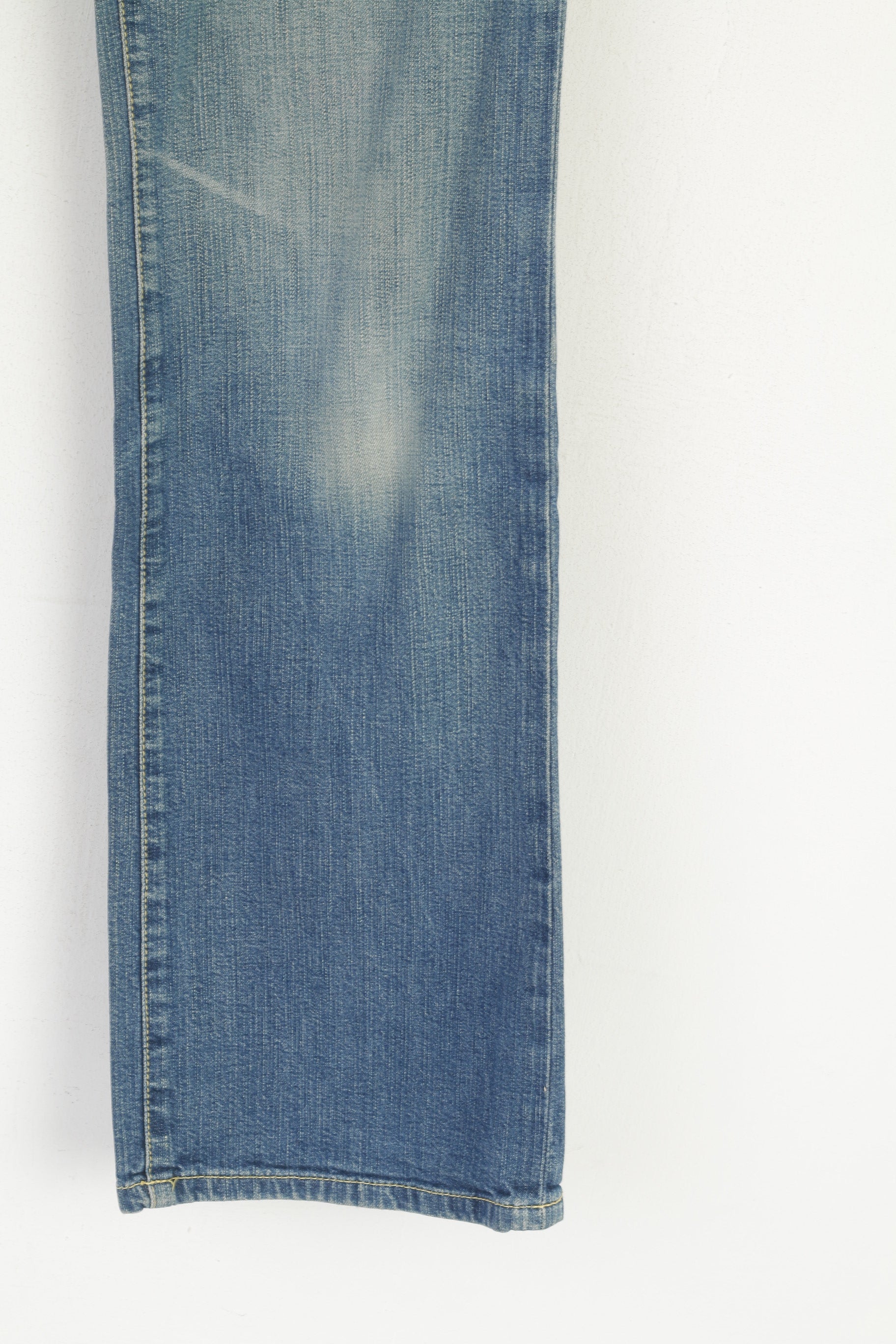 Diesel Industry Donna 30 Pantaloni Jeans Pantaloni a vita bassa in cotone denim blu scuro