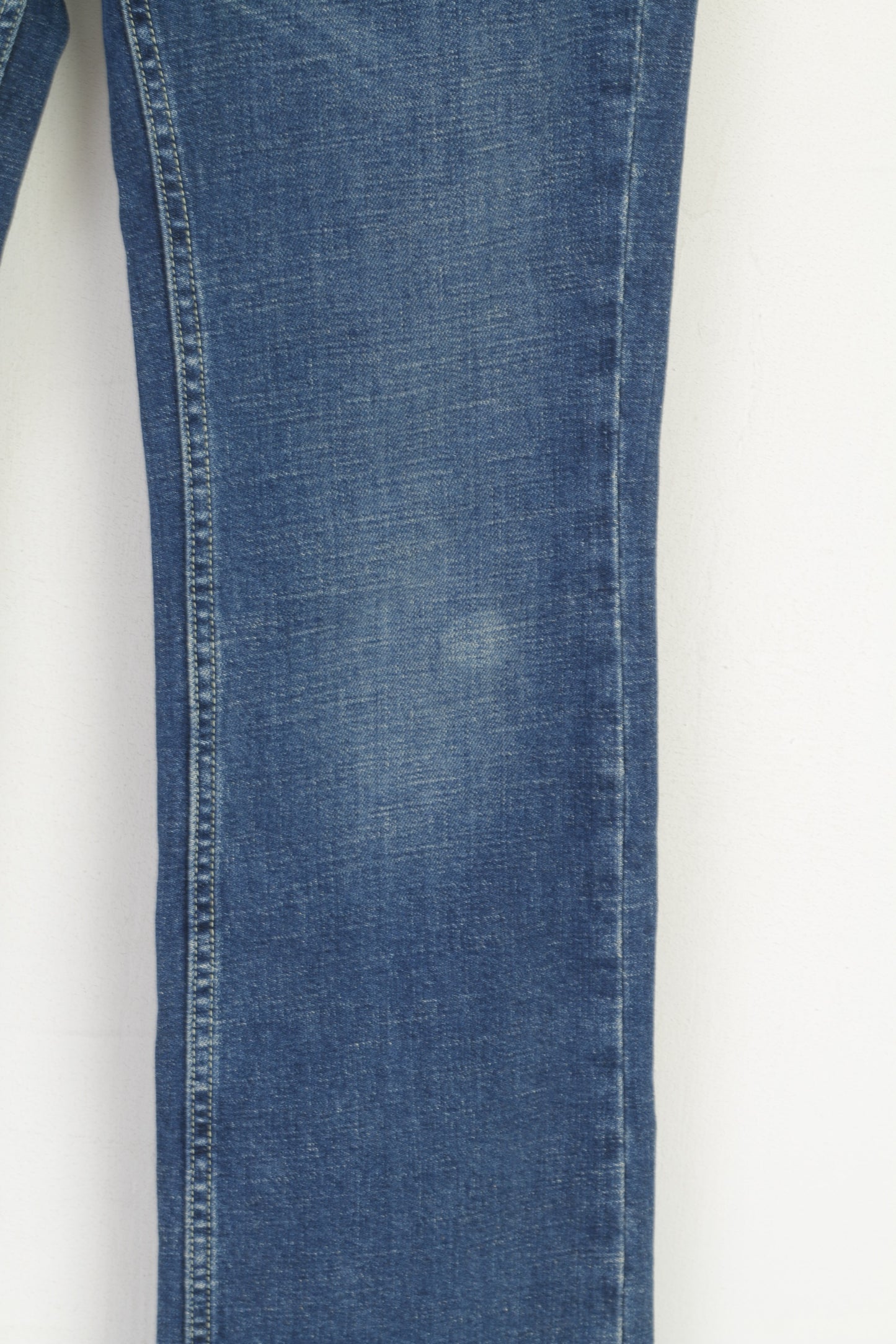 Lee Women 29 Jeans Trousers Navy Denim Cotton Jinx Vintage Bootcut Pants
