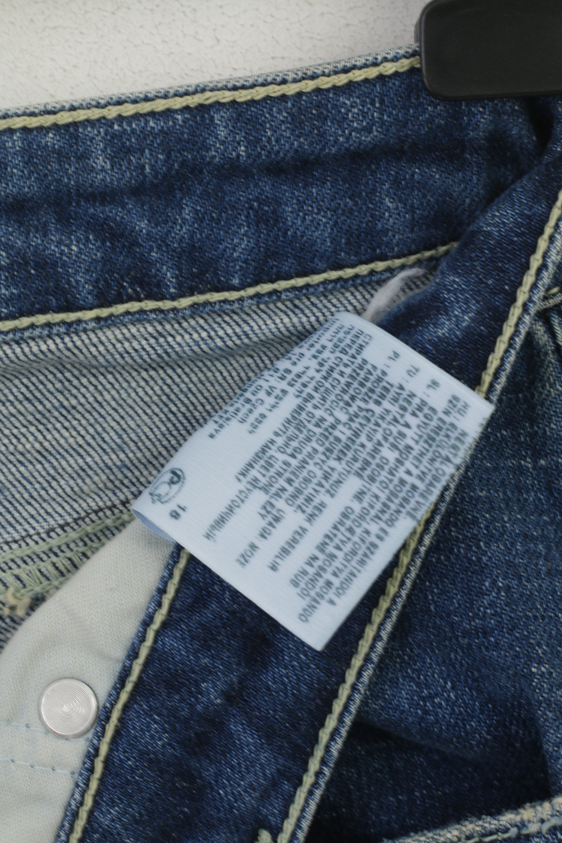 Pantaloni Lee 29 Jeans da donna Pantaloni bootcut vintage Jinx in cotone denim blu scuro