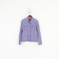 La Martina Saddlery Femme XL (M) Veste Violet Nylon Léger Polo Argentino Top