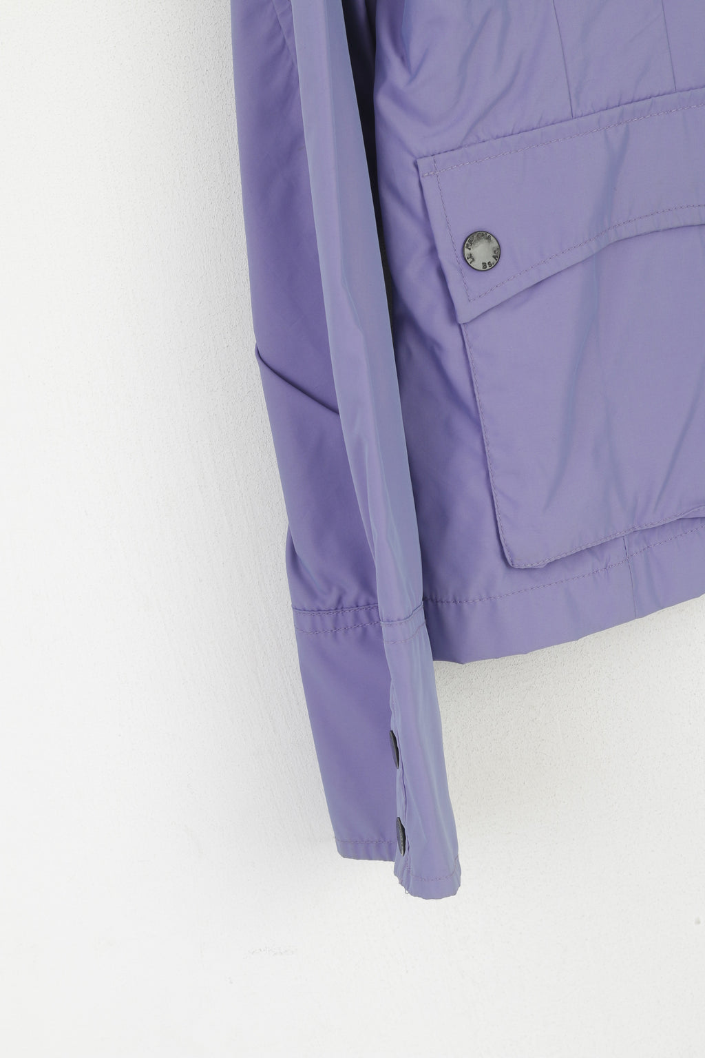 La Martina Saddlery Femme XL (M) Veste Violet Nylon Léger Polo Argentino Top