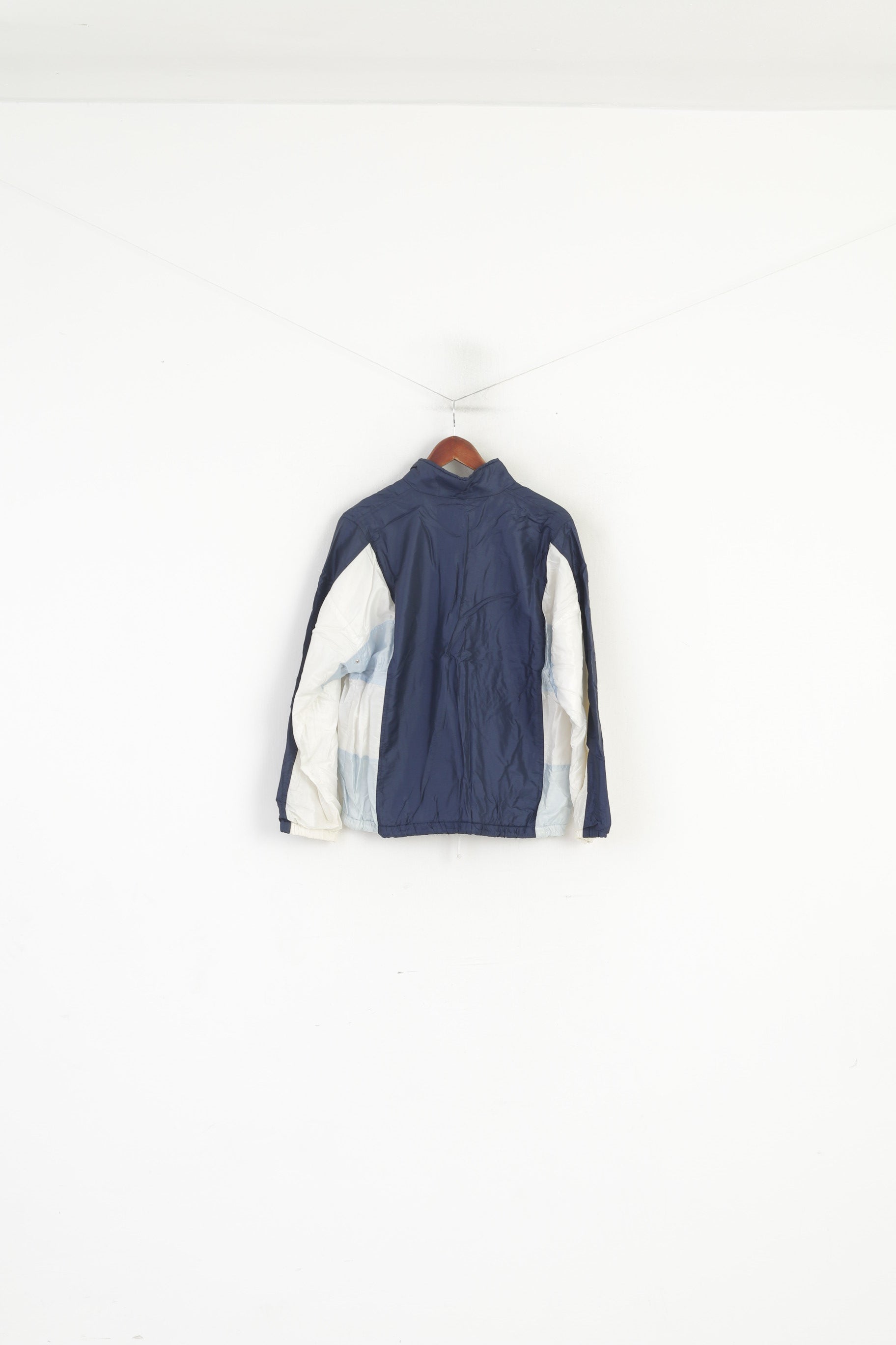 Head Women 34 S Veste Bleu Marine Vintage Brillant Sportswear Full Zip Track Top