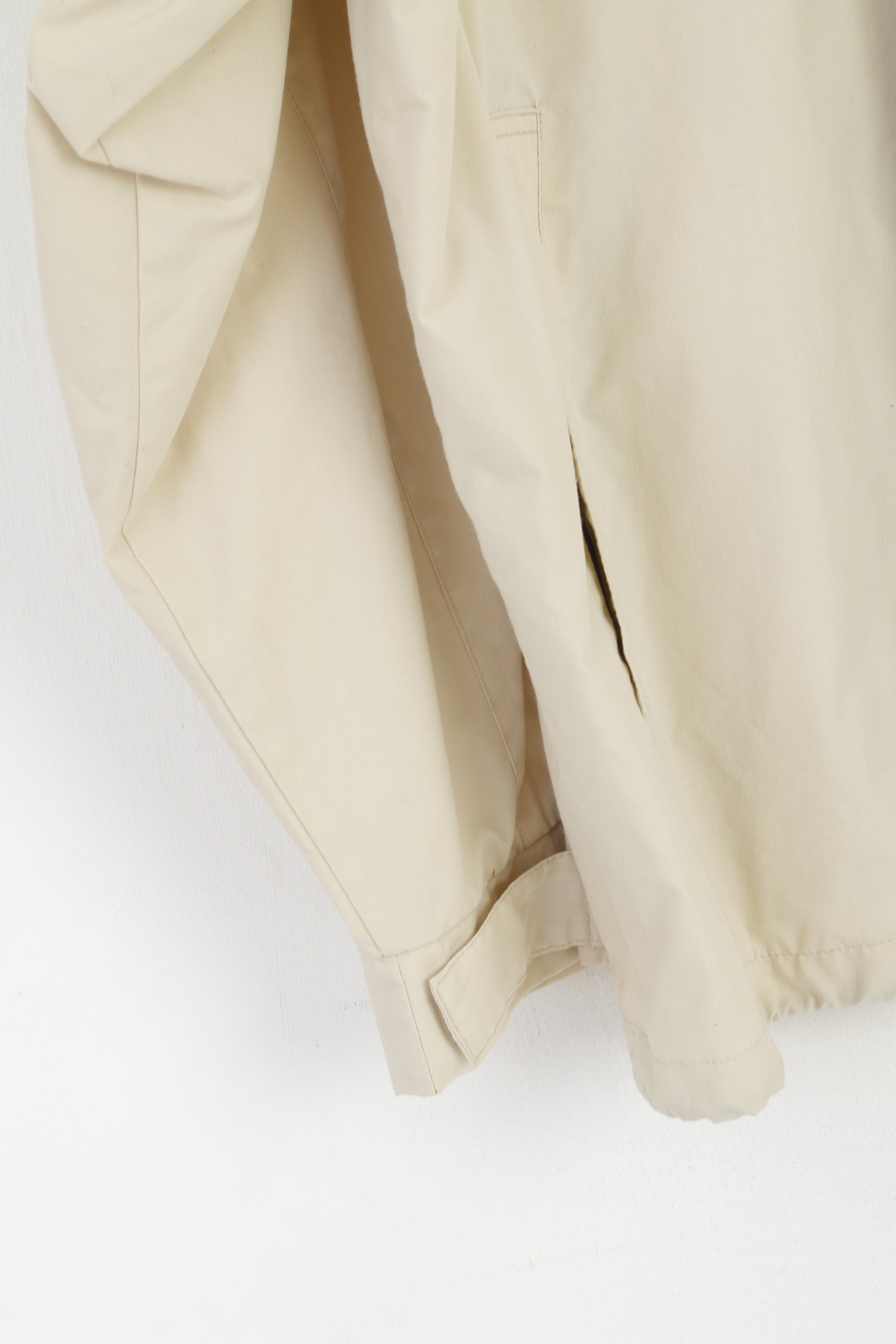 Le Frog Casual Men XXL Jacket Beige Lightweight Harrington Full Zip Classic Top