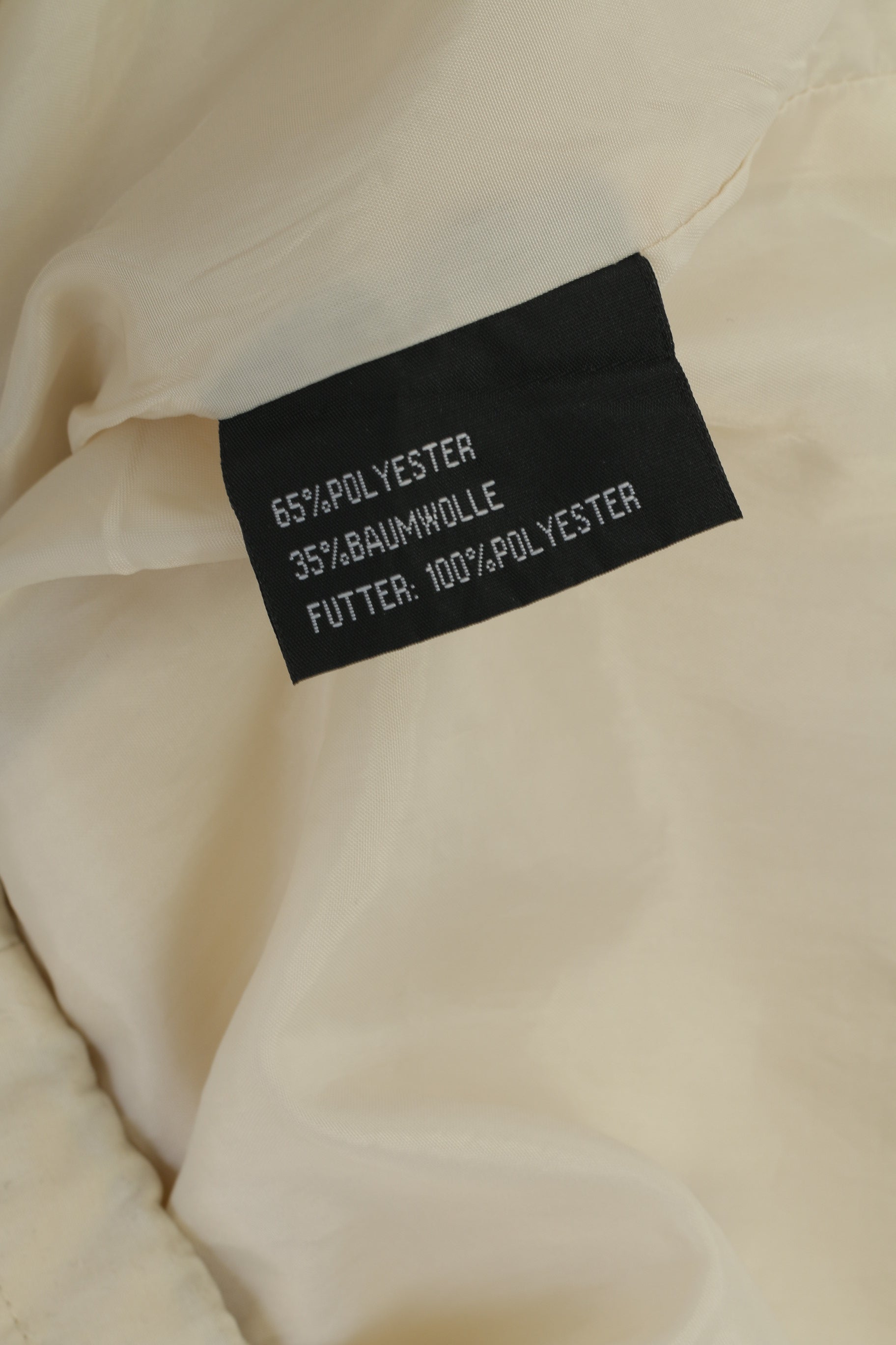 Le Frog Casual Men XXL Jacket Beige Lightweight Harrington Full Zip Classic Top