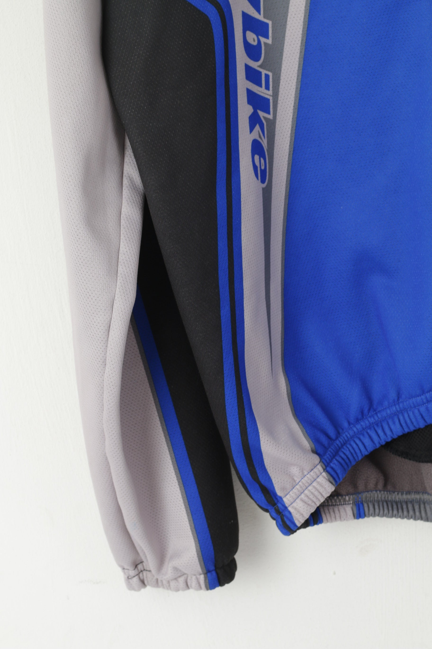 My Bike Men L Veste Bleu Cyclisme Zip Up Windstopper Marilena Modèle Top