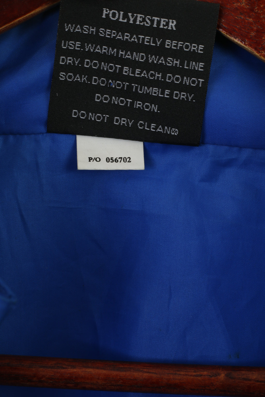 Slazenger Men L Jacket Blue Vintage Sheer Instinct Hidden Hood Full Zipper Top