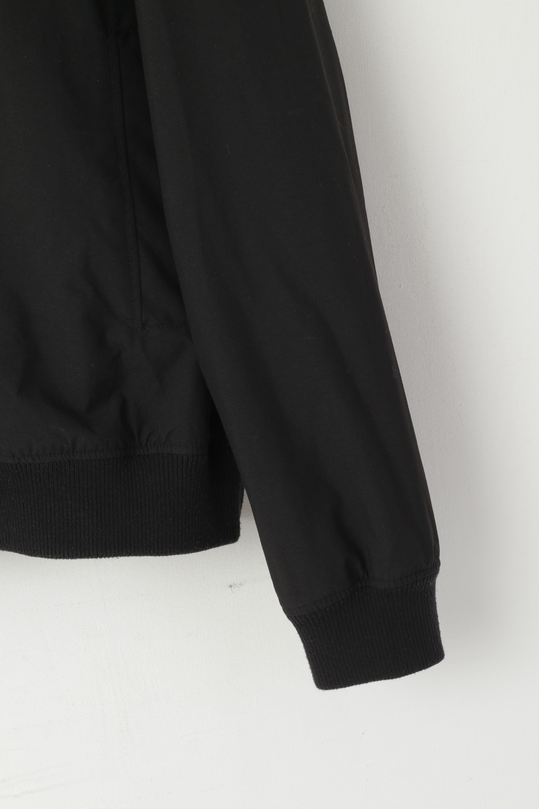 Peak Performance Veste XL pour homme en nylon noir imperméable avec fermeture éclair complète