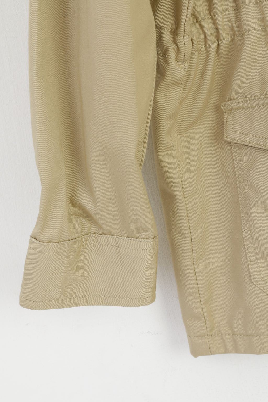 Atlas For Men M Veste Beige Outdoor Comfort Zip Up Léger Multi Poche Haut