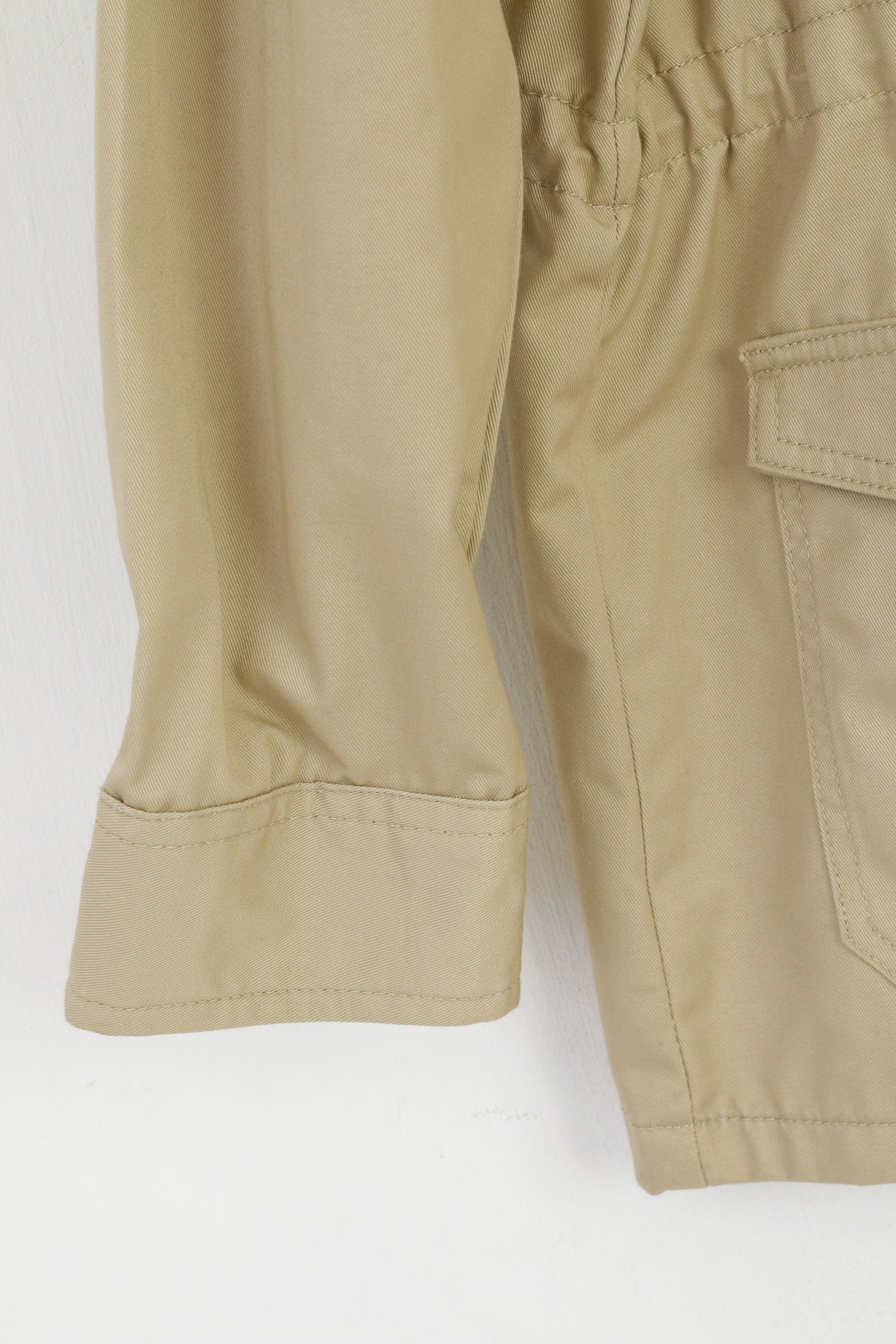 Atlas For Men M Veste Beige Outdoor Comfort Zip Up Léger Multi Poche Haut