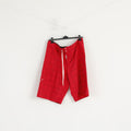 Billabong Men 40 XXL Shorts Red Factory Stretch Boards Swim Été